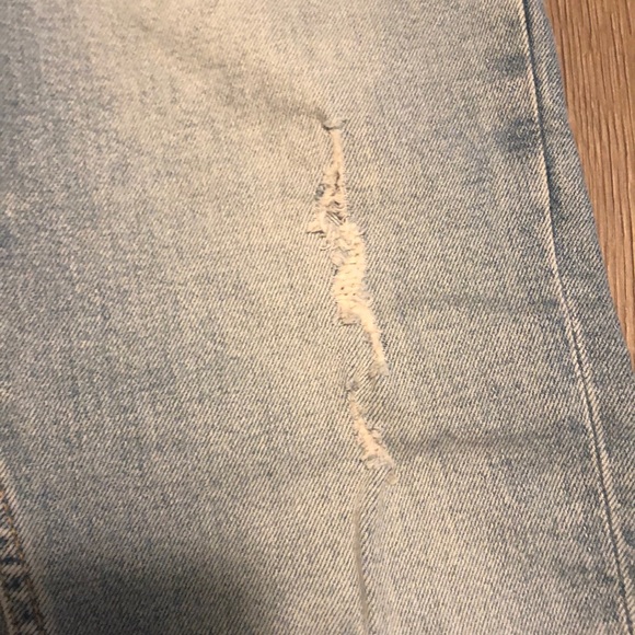 Blue cropped Zara jeans - Picture 5 of 8